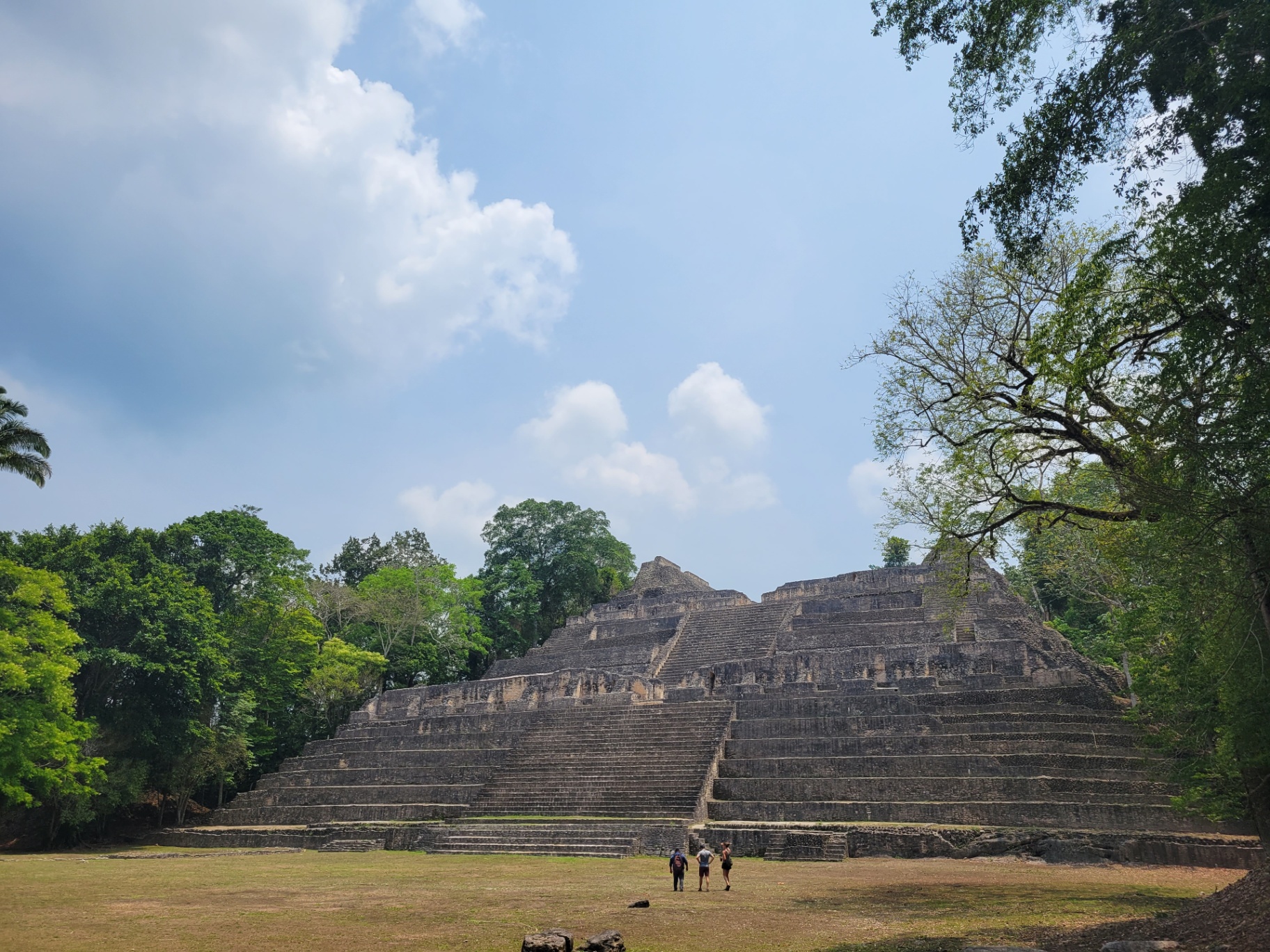 Family travel moment